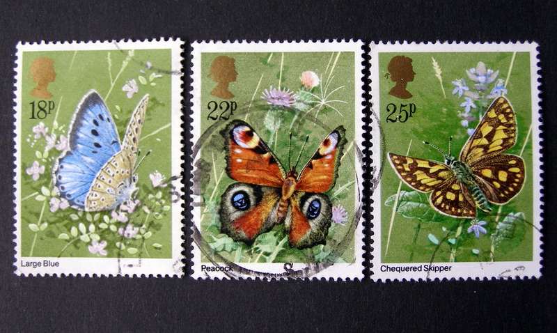 GREAT BRITAIN - Butterflies 1981