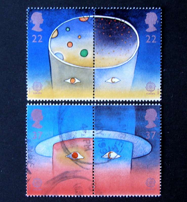 GREAT BRITAIN Set - Europe in Space 1991