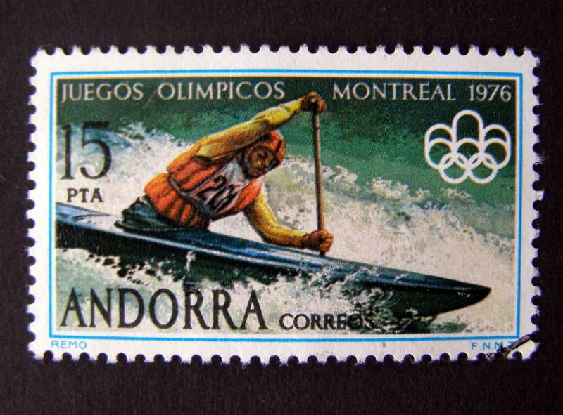 ANDORRA (Spanish) - Olympic Games, Montreal 1976