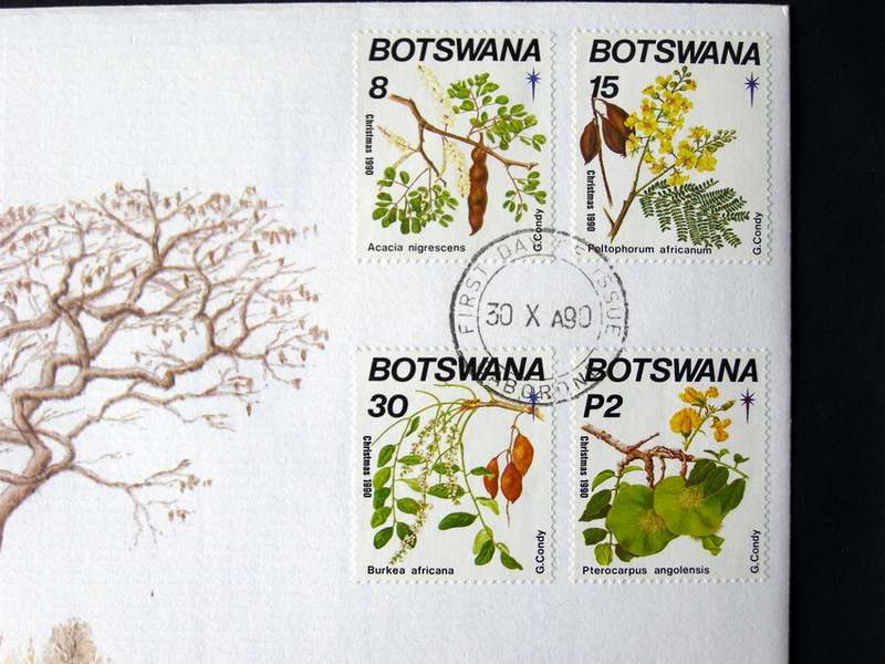 BOTSWANA Cover - Christmas: Trees 1991