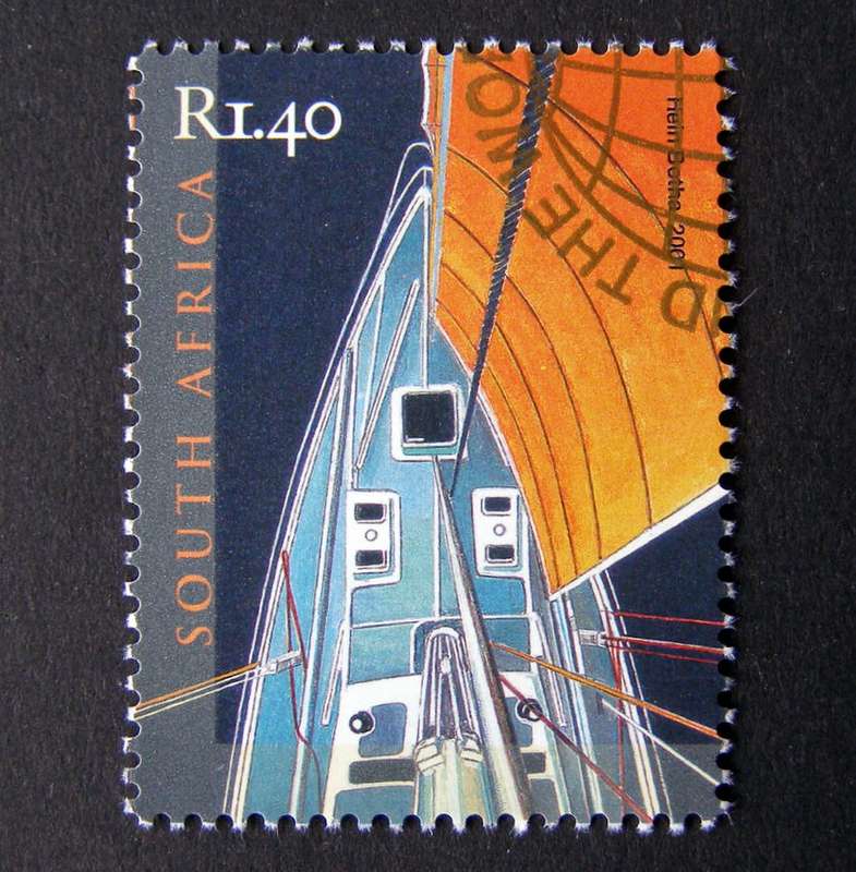 SOUTH AFRICA Set (CTO)- Round the World Yacht Race 2001