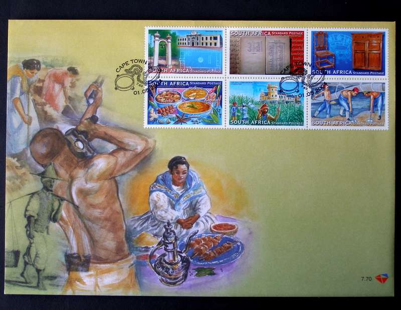 SOUTH AFRICA Cover - The Legacy of the Slaves 2004
