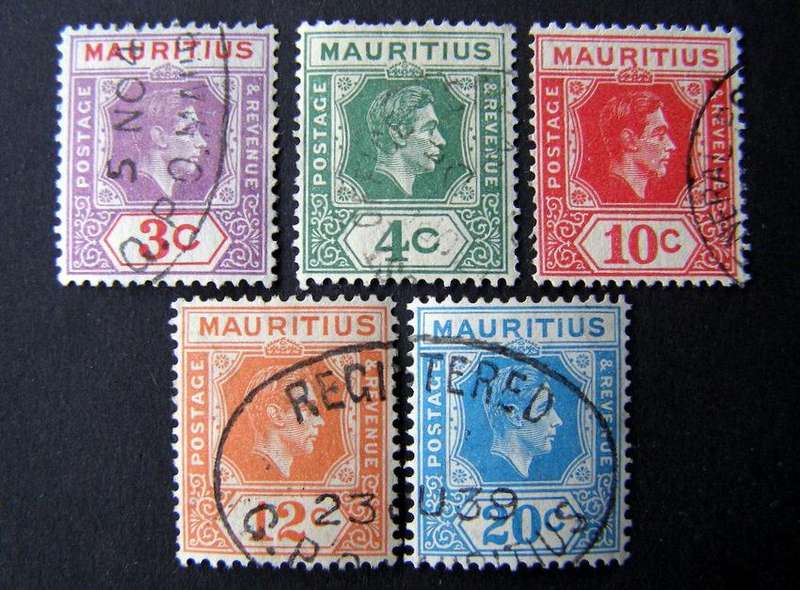 MAURITIUS - KGVI Definitive 1938