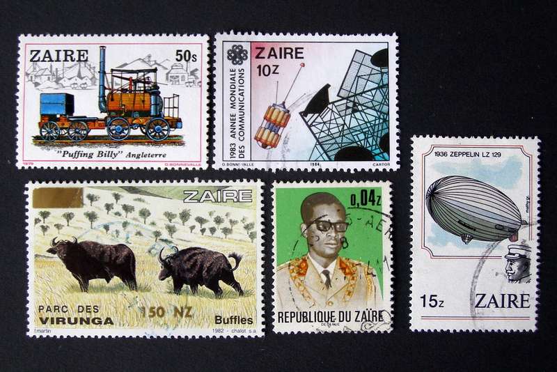 ZAIRE - Assorted Stamps