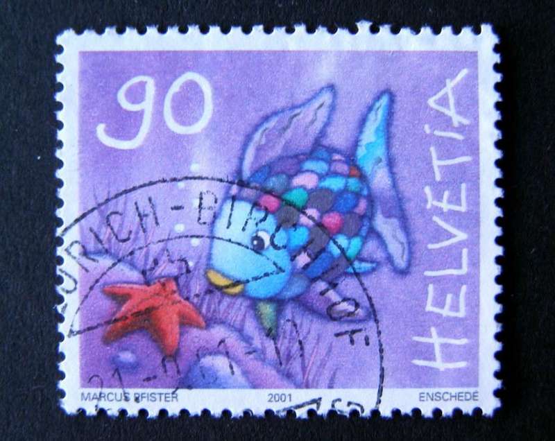 SWITZERLAND - Illustrations from `Rainbow Fish` 2001