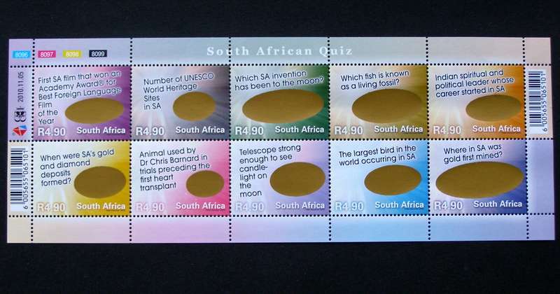 SOUTH AFRICA Mint Set - SA Quiz 2010