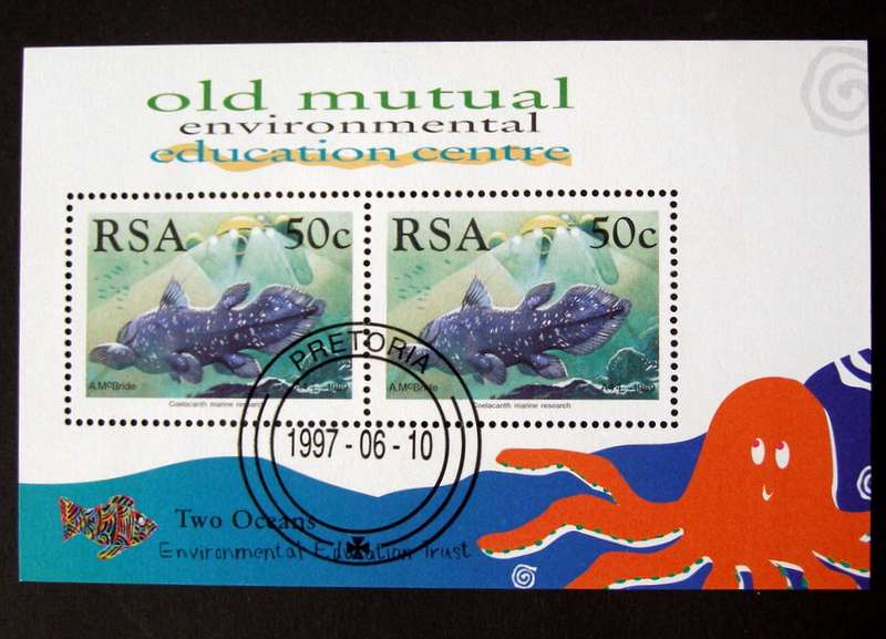 SOUTH AFRICA Miniature Sheet (CTO) - Old Mutual Environmental Education Centre 1997