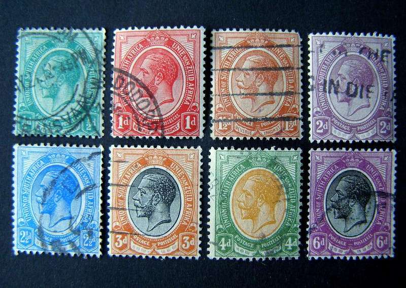 UNION OF SOUTH AFRICA - King George V Definitive 1913