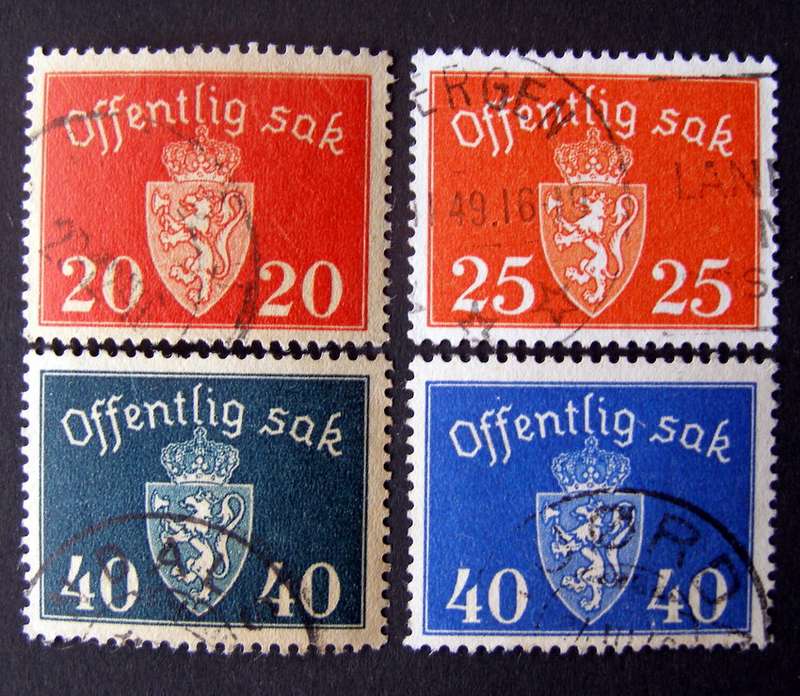 NORWAY - Official 1937