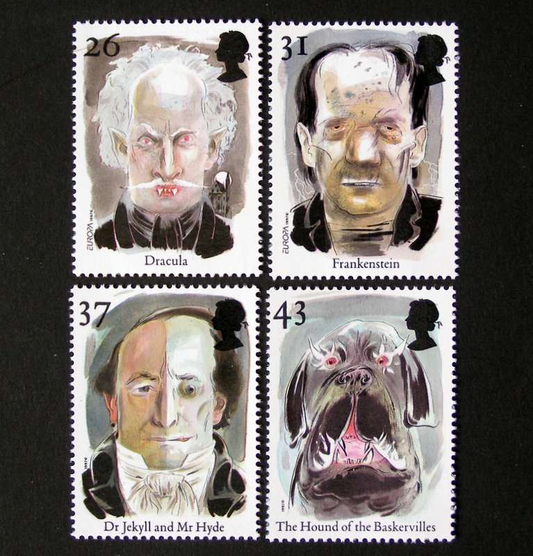 GREAT BRITAIN Mint Set - Horror Stories 1997