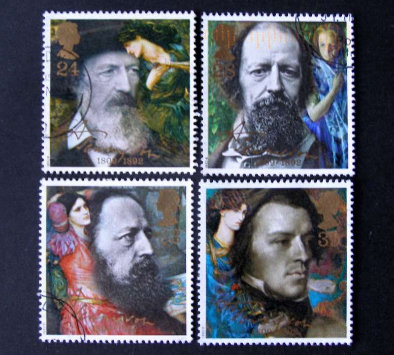 GREAT BRITAIN Set - Death Centenary of Tennyson 1992