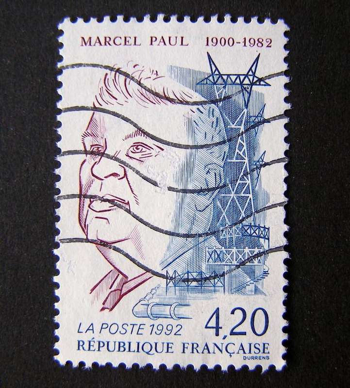 FRANCE - 10th Death Anniv. of Marcel Paul 1992