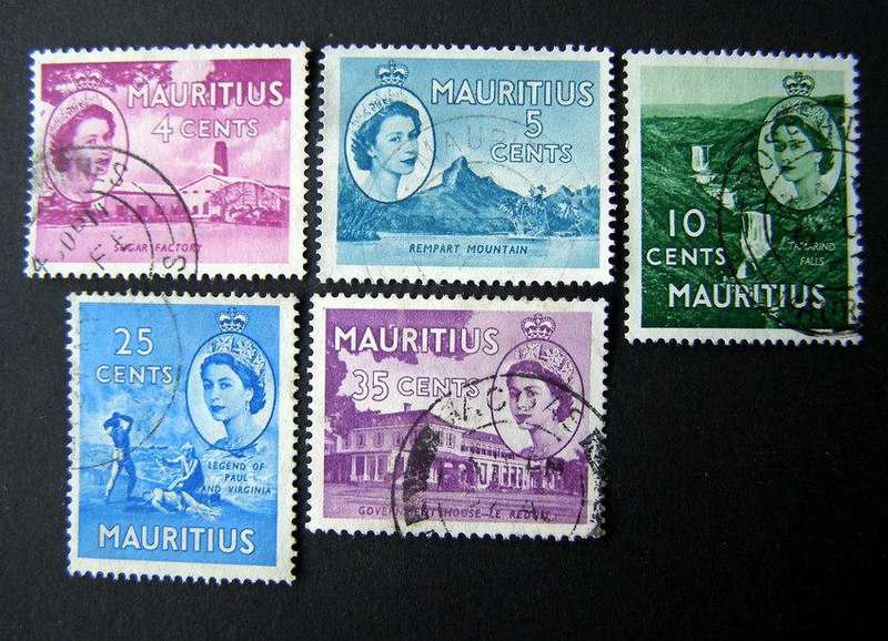 MAURITIUS - QEII Definitive 1953