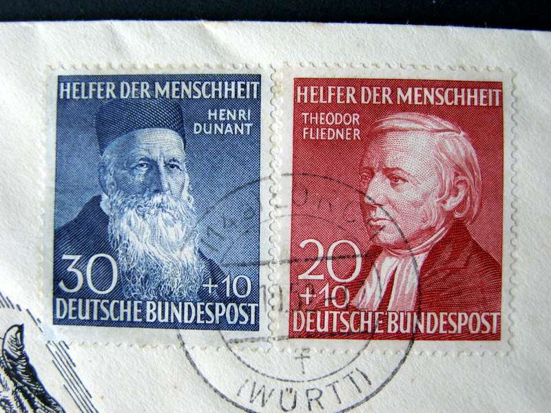 WEST GERMANY Cover - Humanitarian Relief Fund 1952