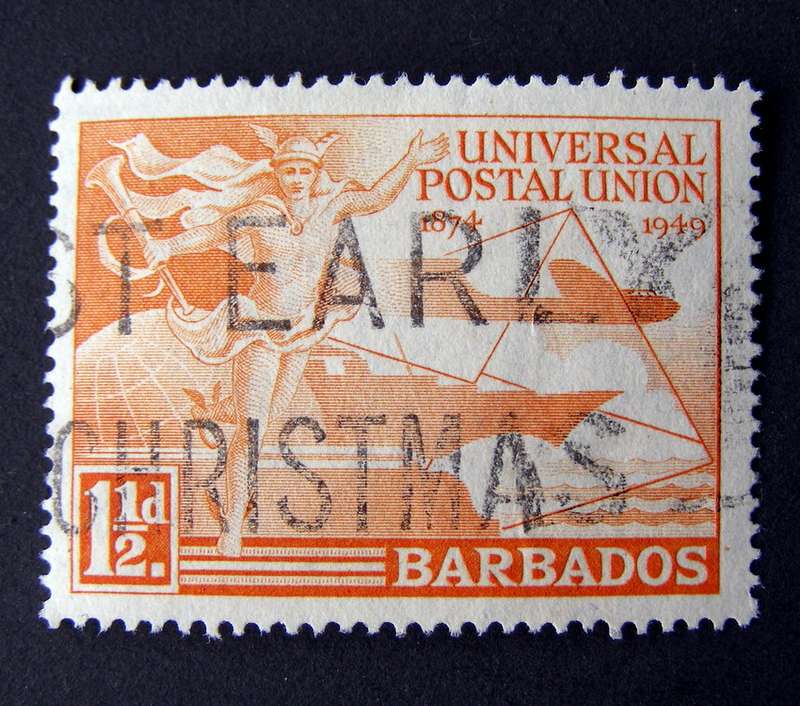 BARBADOS - 75th Anniv. of U.P.U. 1949