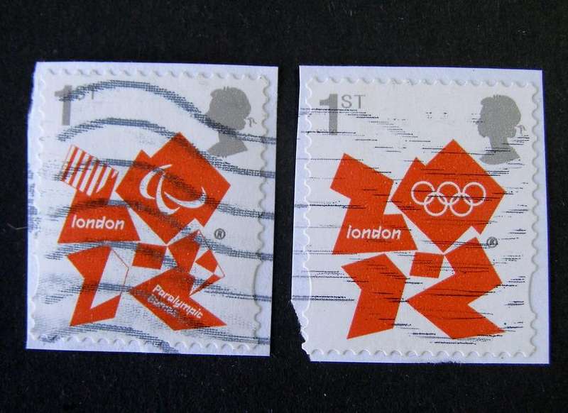 GREAT BRITAIN Set (self-adhesive on piece) - Olympic and Paralympic Games 2012