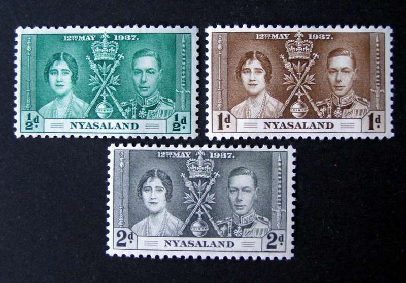 MALAWI Mint* Set - Coronation 1937