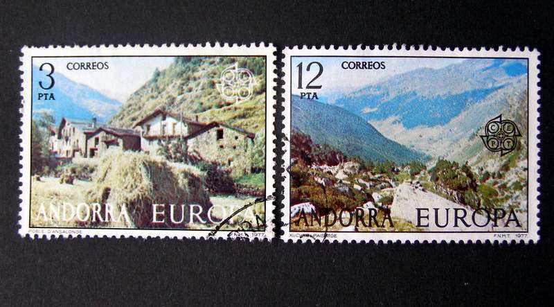 ANDORRA (Spanish) Set - Europa 1977