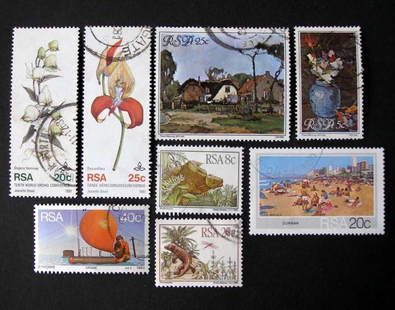 SOUTH AFRICA - Assorted Stamps 1980-83