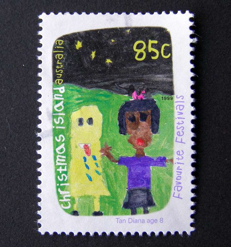 CHRISTMAS ISLAND - Children`s Paintings 1999