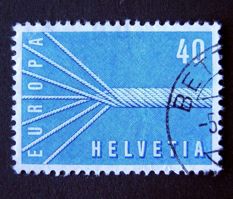 SWITZERLAND - Europa 1957