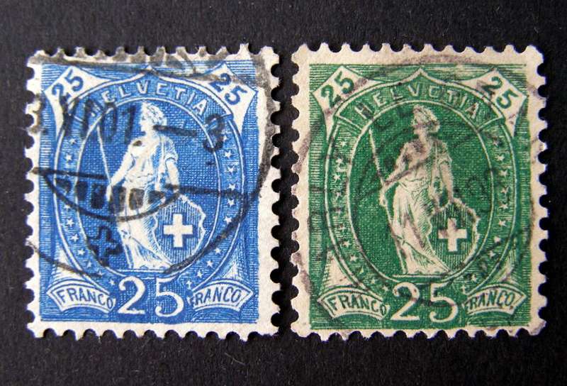 SWITZERLAND - Helvetia 1882