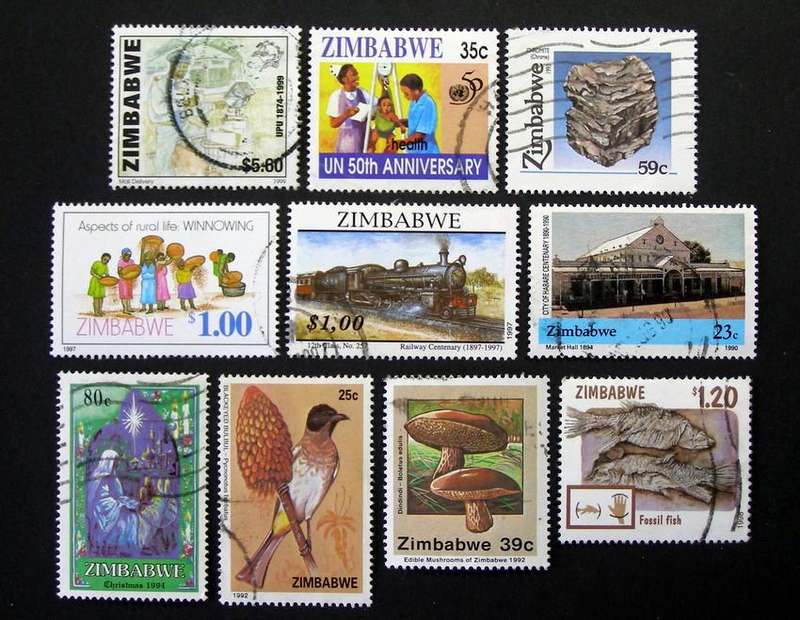 ZIMBABWE - Assorted Stamps 1990s