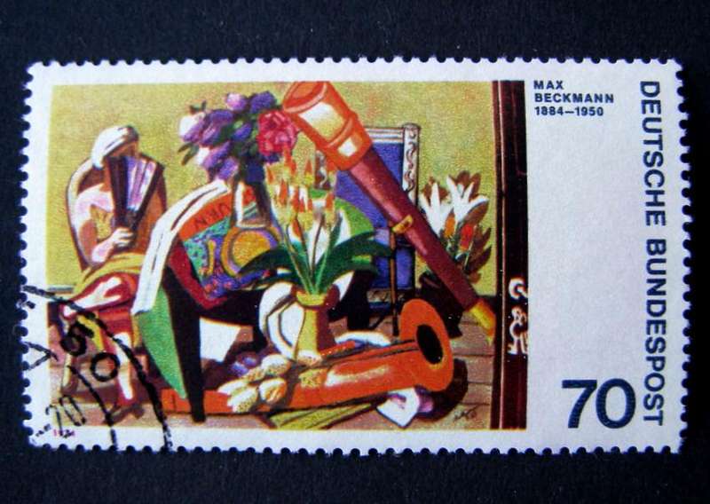 WEST GERMANY - Expressionist Paintings 1974