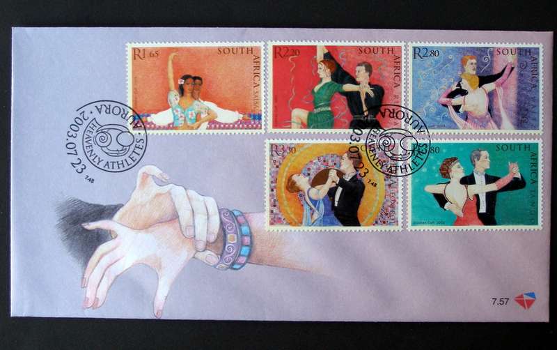 SOUTH AFRICA Cover - Ballroom Dancing 2003