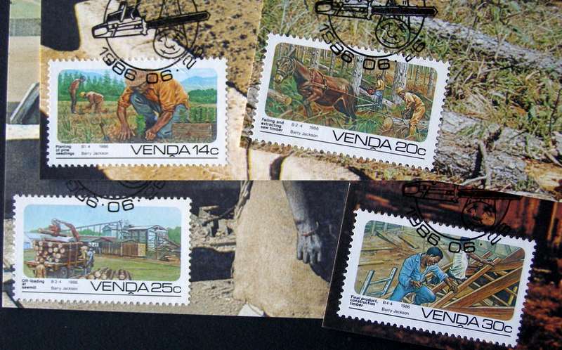 VENDA Maxi Card Set - Forestry 1986