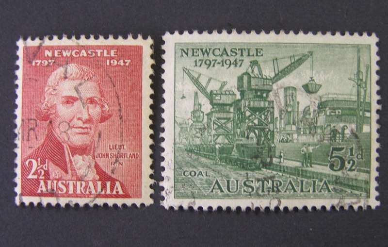 AUSTRALIA - 150th Anniv. of Newcastle 1947