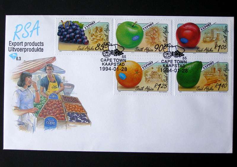 SOUTH AFRICA Cover - Export Fruits 1994