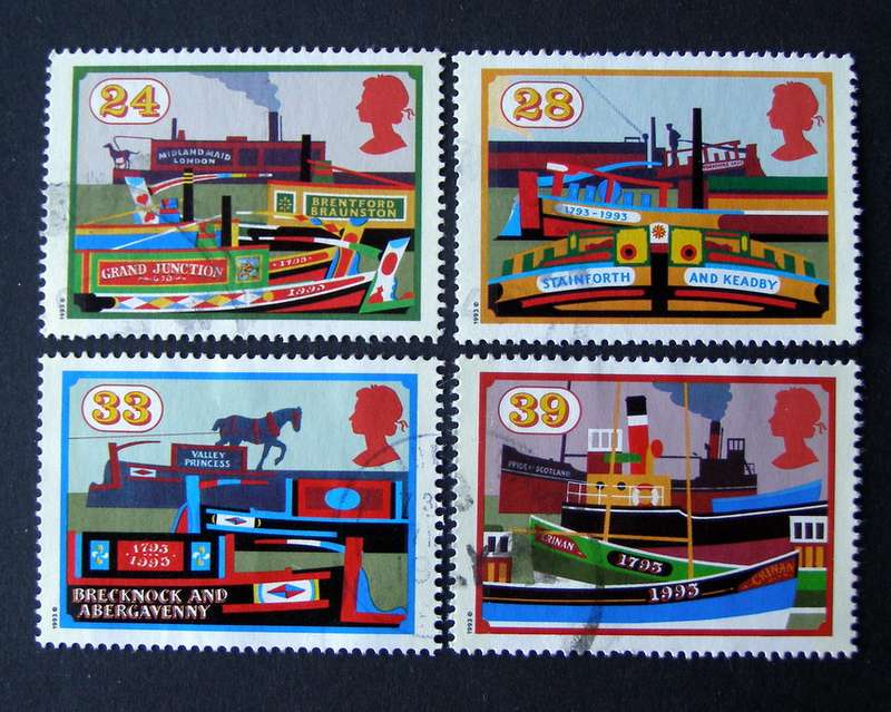 GREAT BRITAIN Set - Inland Waterways 1993