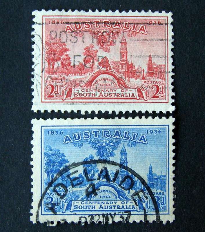 AUSTRALIA - Centenary of South Australia 1936