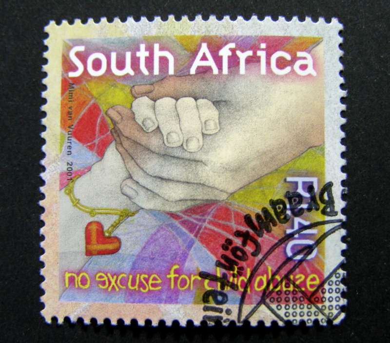 SOUTH AFRICA Set (CTO) - Child Abuse Campaign 2001