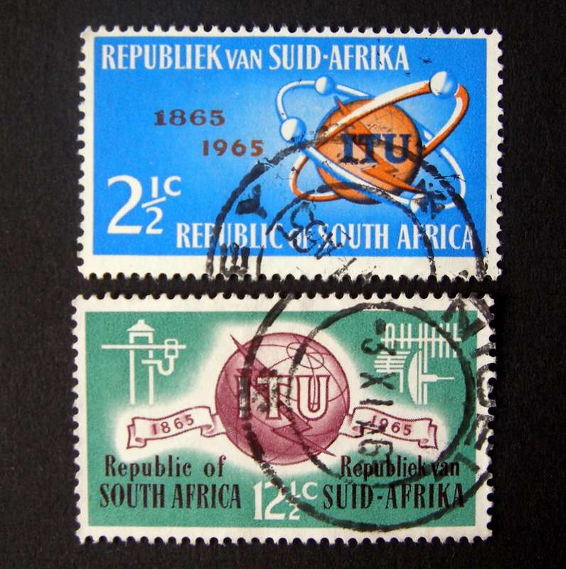 SOUTH AFRICA Set - I.T.U. Centenary 1965