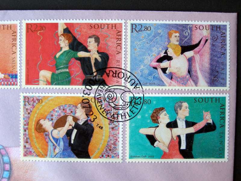 SOUTH AFRICA Cover - Ballroom Dancing 2003