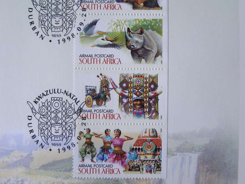 SOUTH AFRICA First Day Card - Explore South Africa: KwaZulu Natal 1998