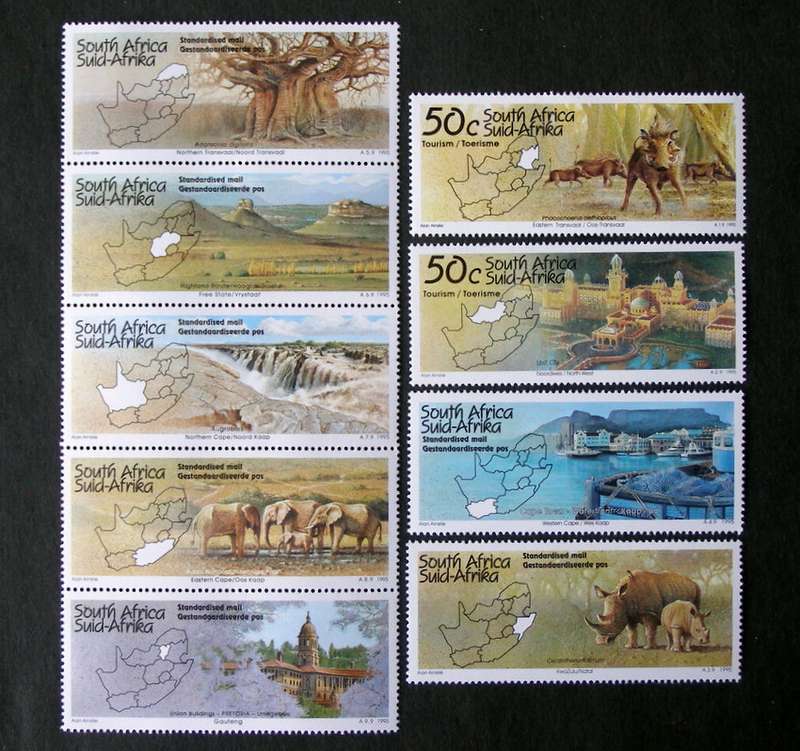 SOUTH AFRICA Mint Set - Tourism 1995