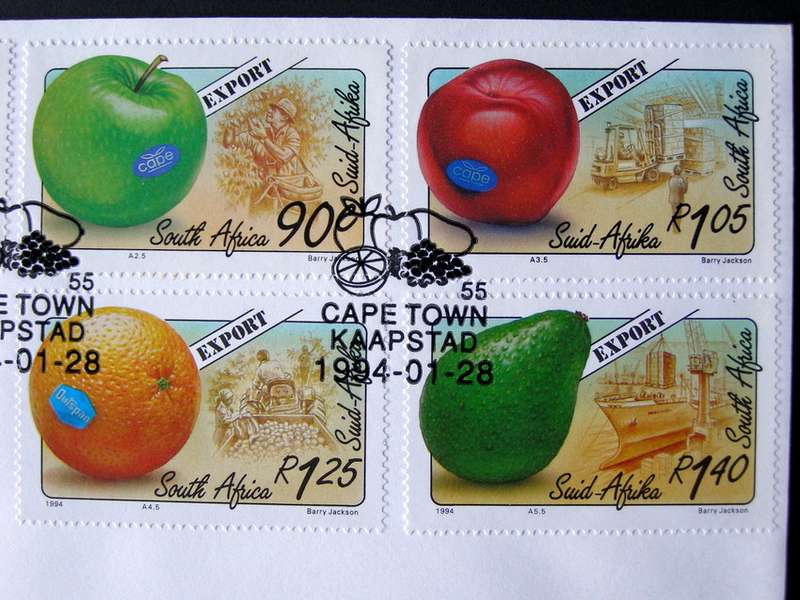 SOUTH AFRICA Cover - Export Fruits 1994