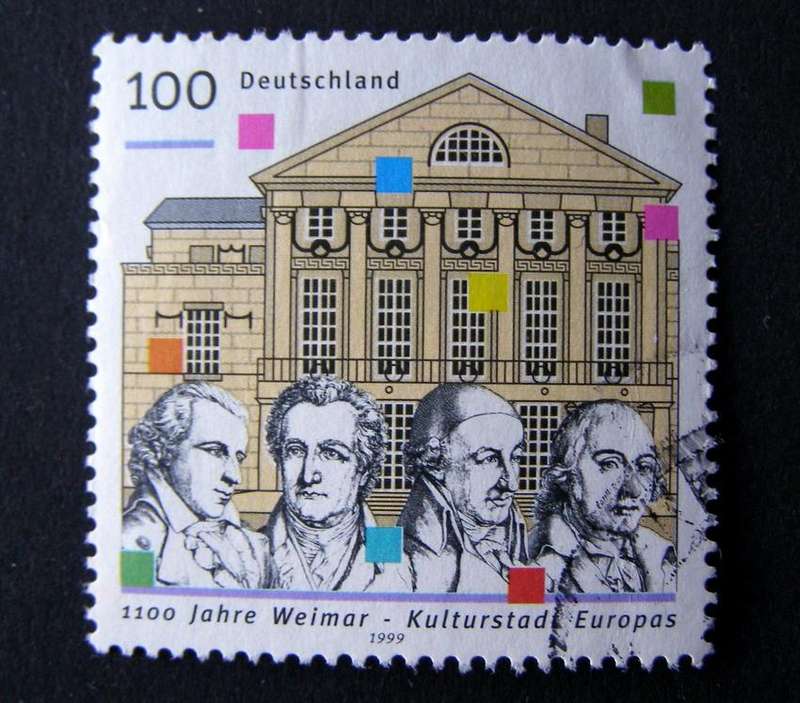 GERMANY - 1100th Anniv. of Weimar 1999