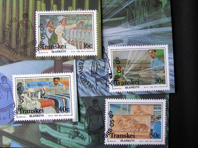 TRANSKEI Maxi Card Set - Blanket Factory 1988