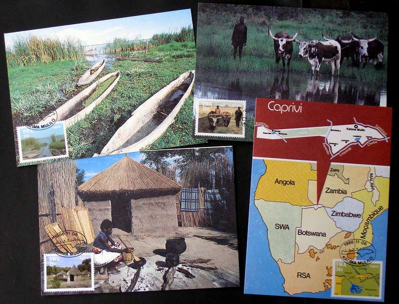 SWA Maxi Card Set - Caprivi Strip 1986