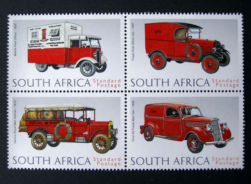 SOUTH AFRICA Mint Set - Postal Vans 1999