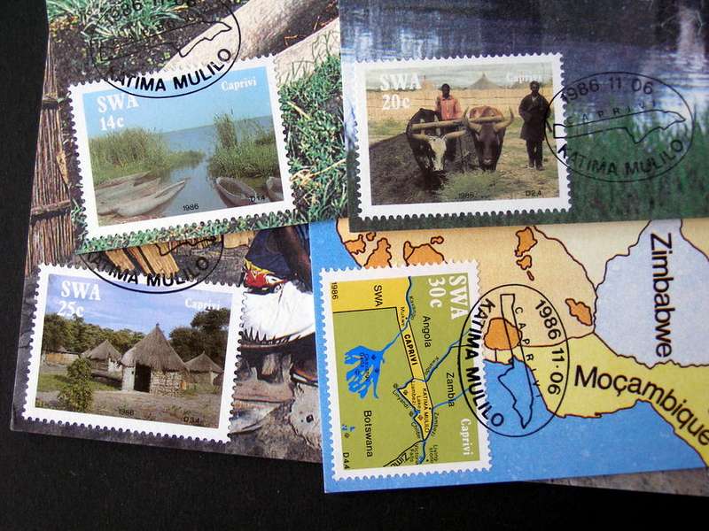 SWA Maxi Card Set - Caprivi Strip 1986