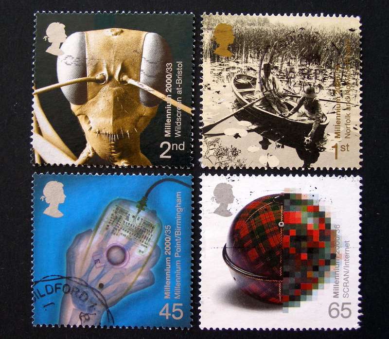 GREAT BRITAIN Set - Millennium Projects: Mind and Matter 2000
