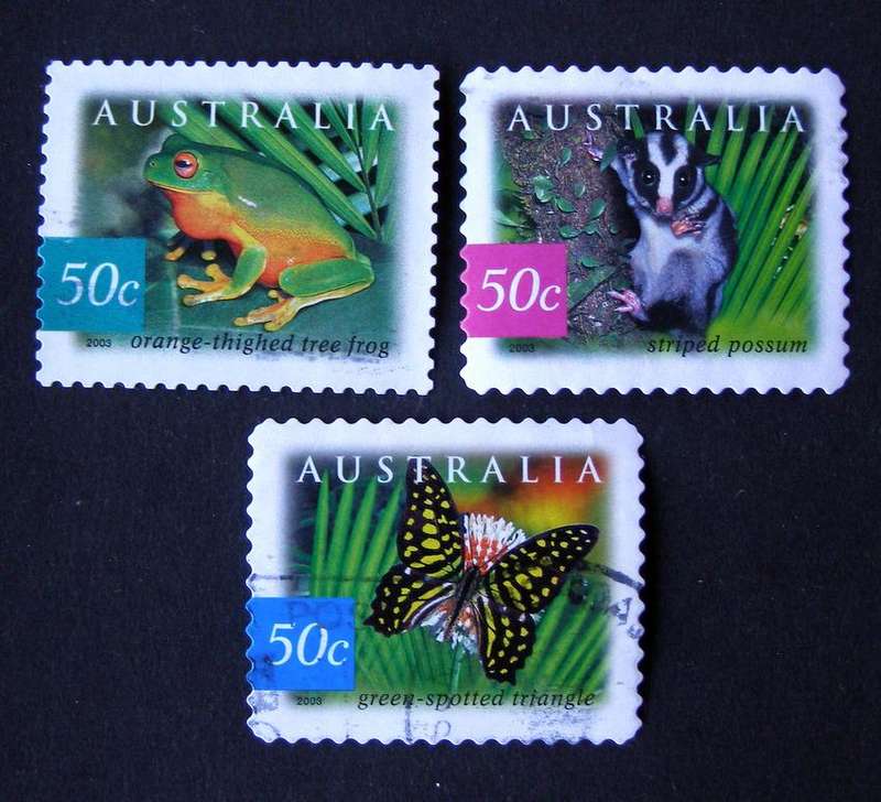 AUSTRALIA - Fauna and Flora (6th Series) 2003 //Butterflies//Animals