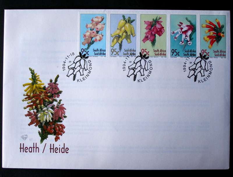 SOUTH AFRICA Cover - Heathers 1994 //Flowers