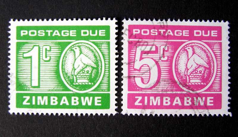ZIMBABWE - Postage Due 1980