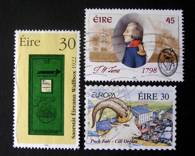 IRELAND - Assorted Stamps 1998